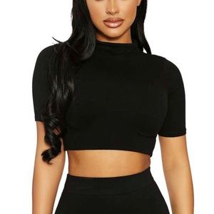 Naked Wardrobe Sweet T Crop Top